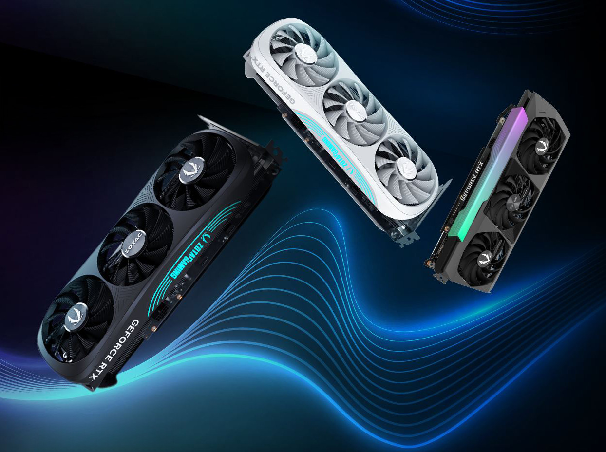 ZOTAC GAMING GeForce RTX 4070 Ti SUPER Trinity OC White Edition 16GB GDDR6X