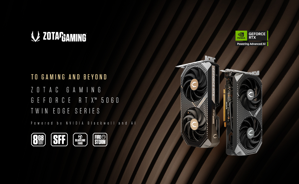 ZOTAC GAMING GeForce RTX 5060 Twin Edge OC Graphics Card