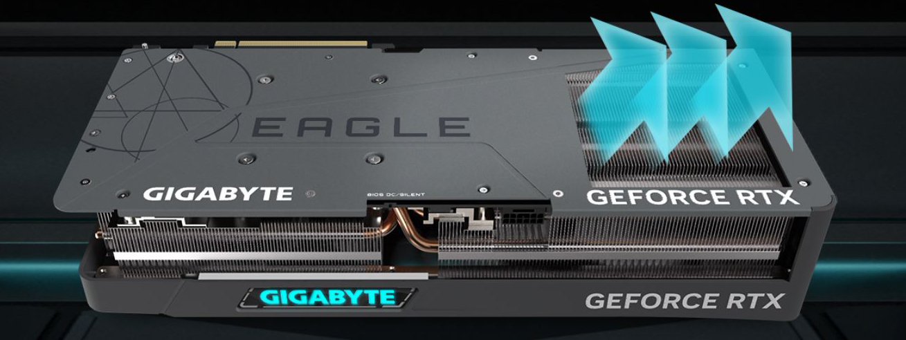 Placa Gráfica Gigabyte RTX 4080 Eagle OC 16Gb - Limifield