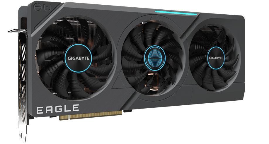 GIGABYTE GeForce RTX 4070 Ti EAGLE 12G Graphics Card, 3x WINDFORCE