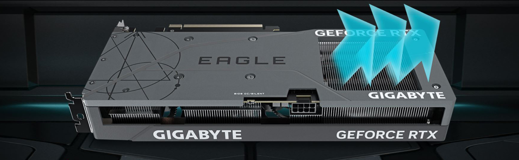 Placa de Vídeo Gigabyte GeForce RTX 4060 Ti Eagle 8G GDDR6 128