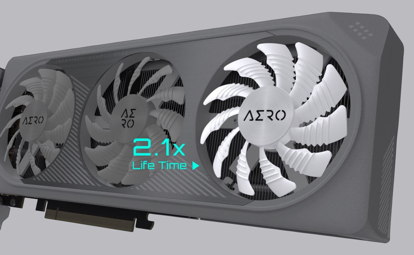 GIGABYTE GeForce RTX™ 4060 AERO OC 8G Graphics Card