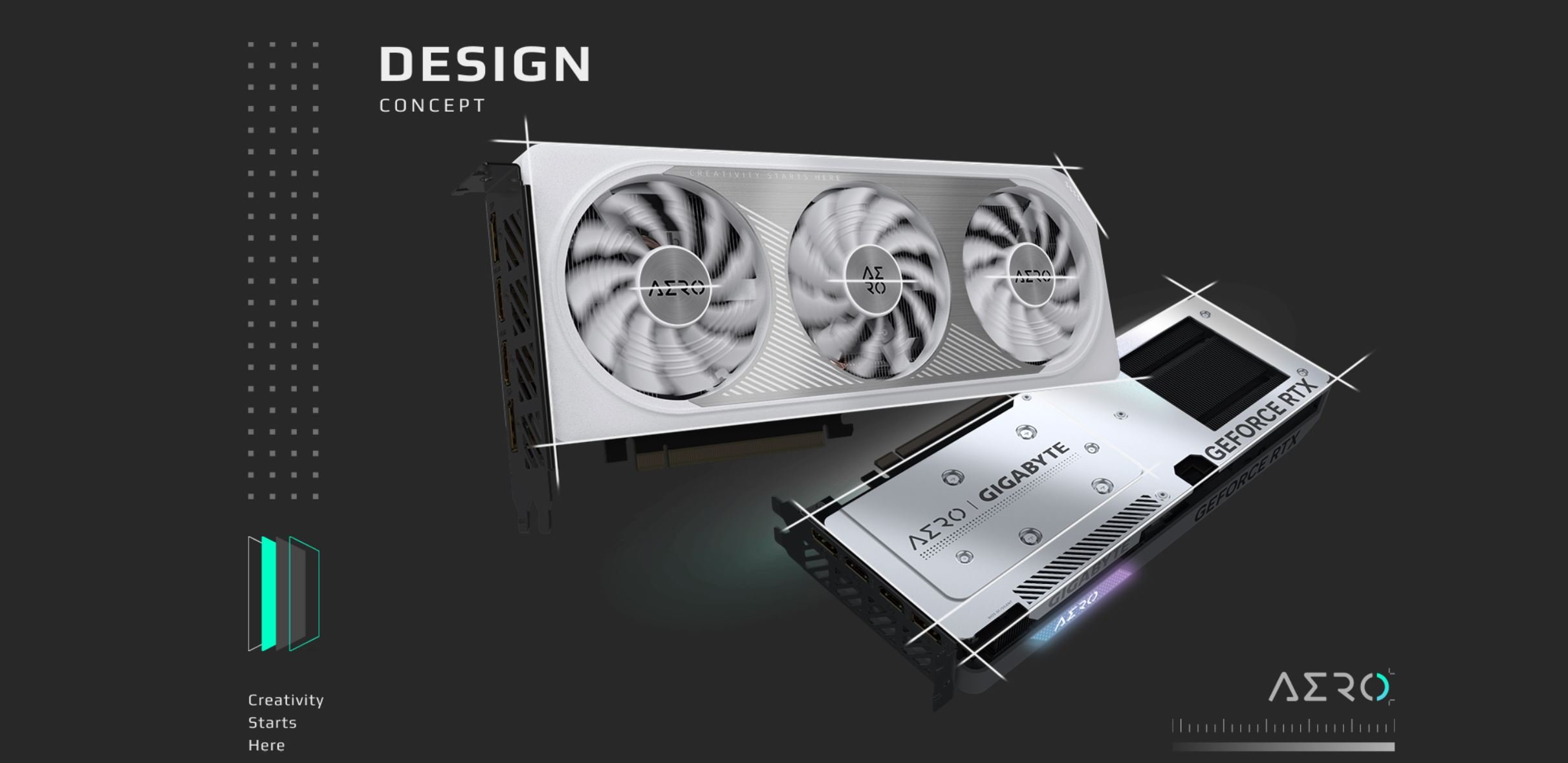 GIGABYTE GeForce RTX™ 4060 AERO OC 8G Graphics Card