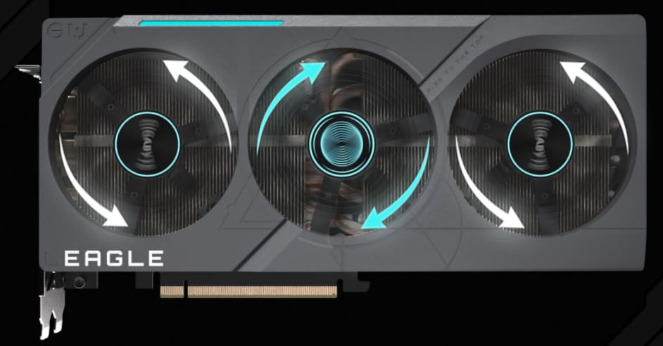 GIGABYTE GeForce RTX 4070 Ti SUPER EAGLE OC Graphics Card