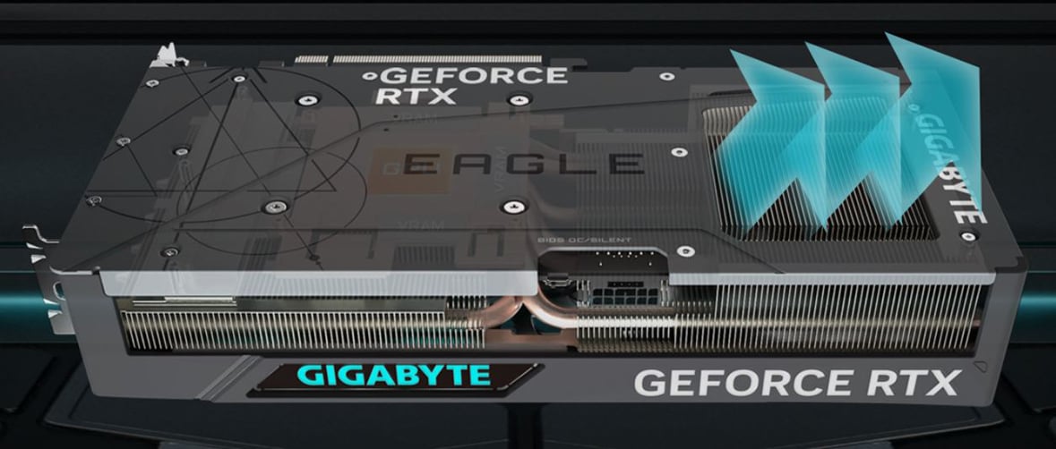 GIGABYTE GeForce RTX 4070 Ti SUPER EAGLE OC Graphics Card