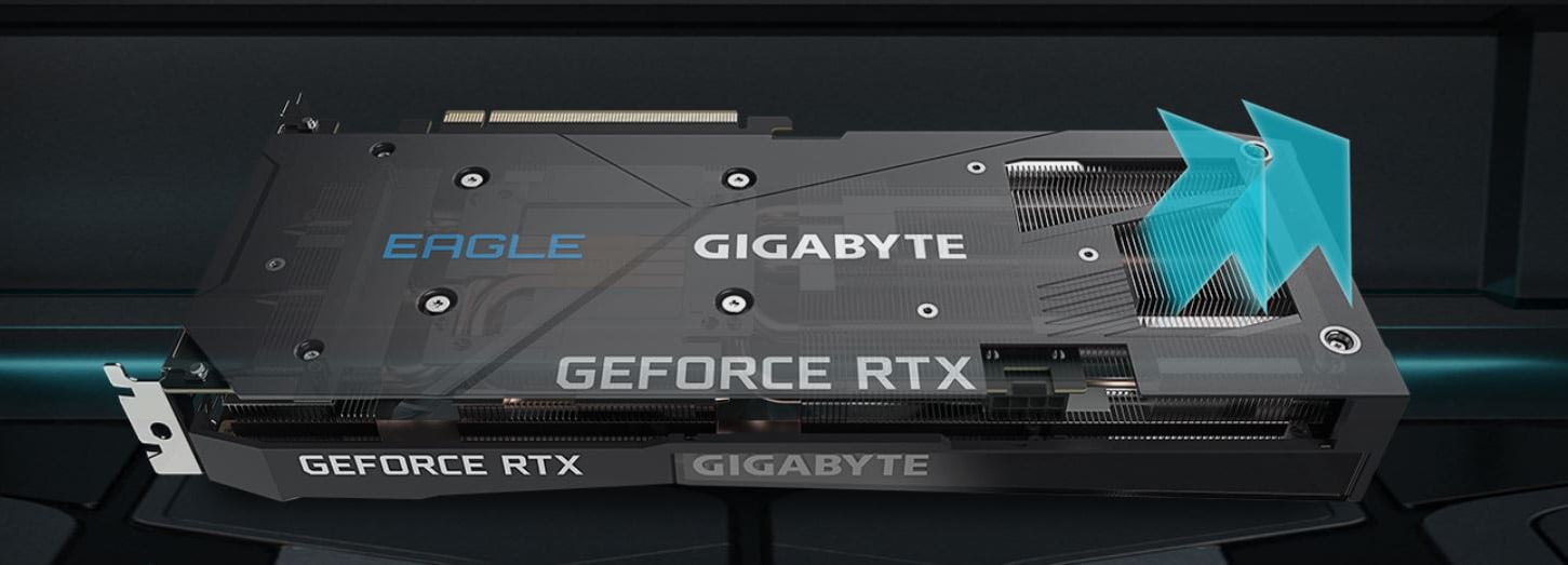 GIGABYTE GeForce RTX 4070 EAGLE OC V2 12G Graphics Card