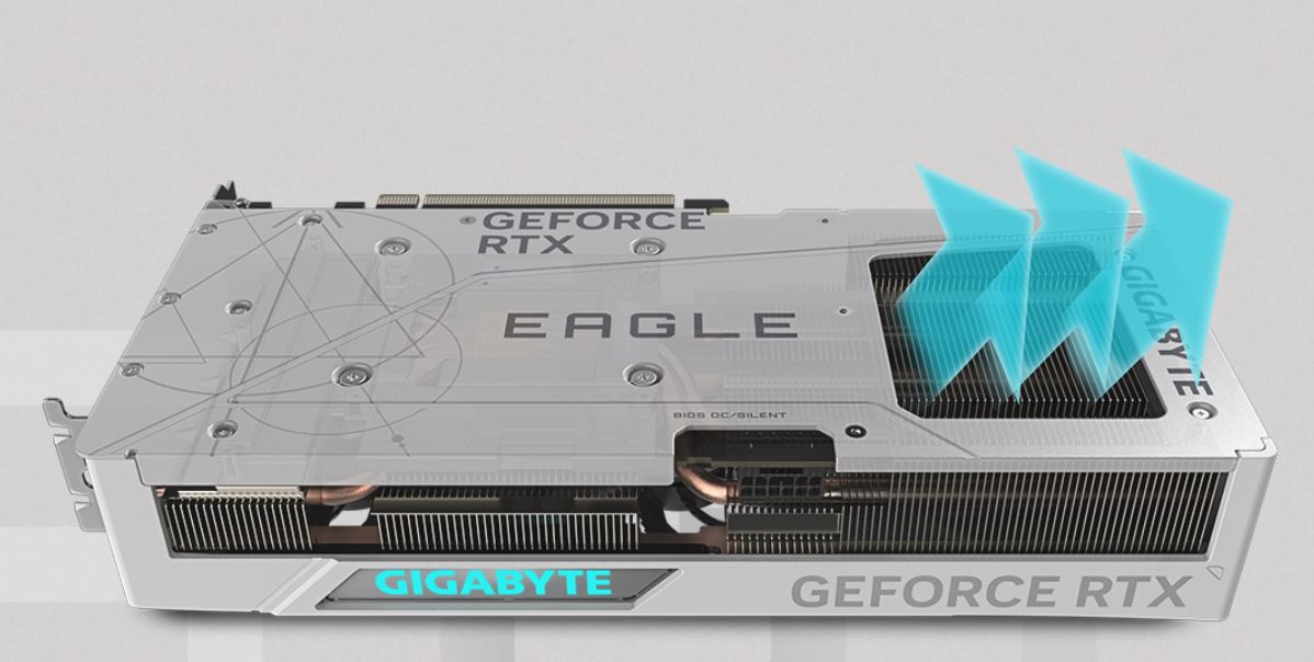 GIGABYTE GeForce RTX 4070 SUPER EAGLE OC ICE Video Card