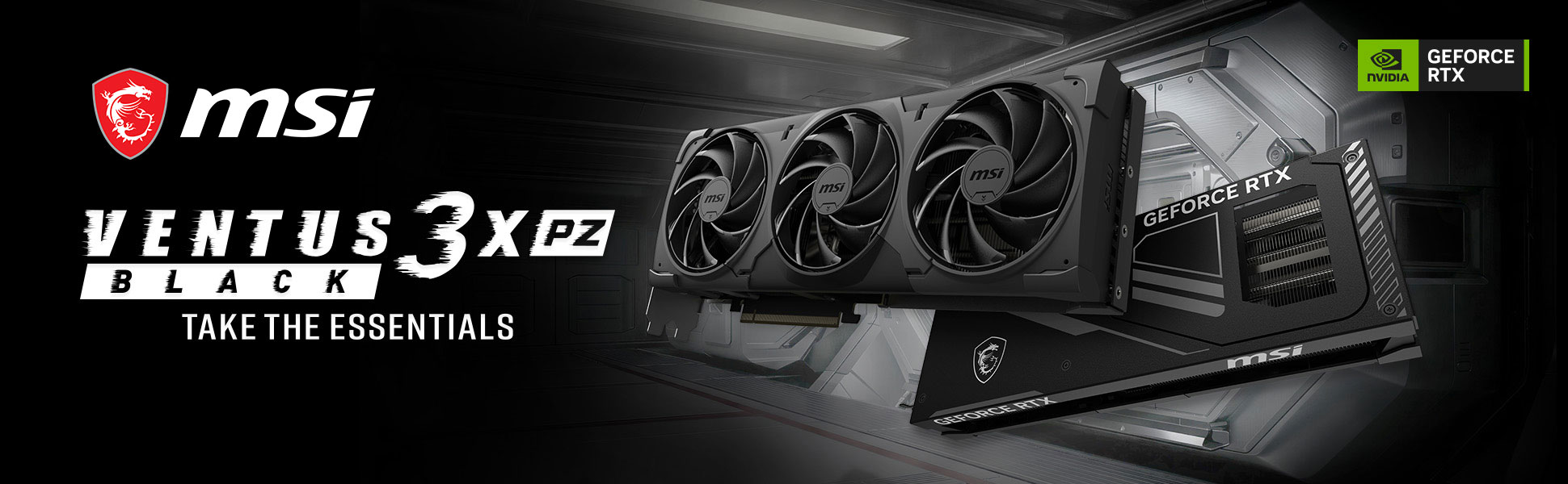 MSI VENTUS 3X PZ BLACK Graphics Card
