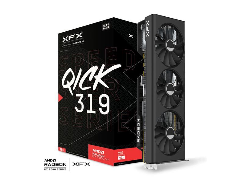 XFX Speedster QICK 319 Radeon™ RX 7800 XT Core Edition Video Card