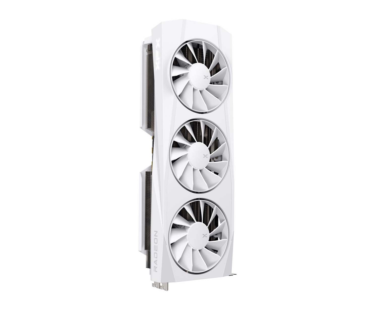 XFX Quicksilver AMD Radeon RX 9070XT White Gaming Edition Graphics Card