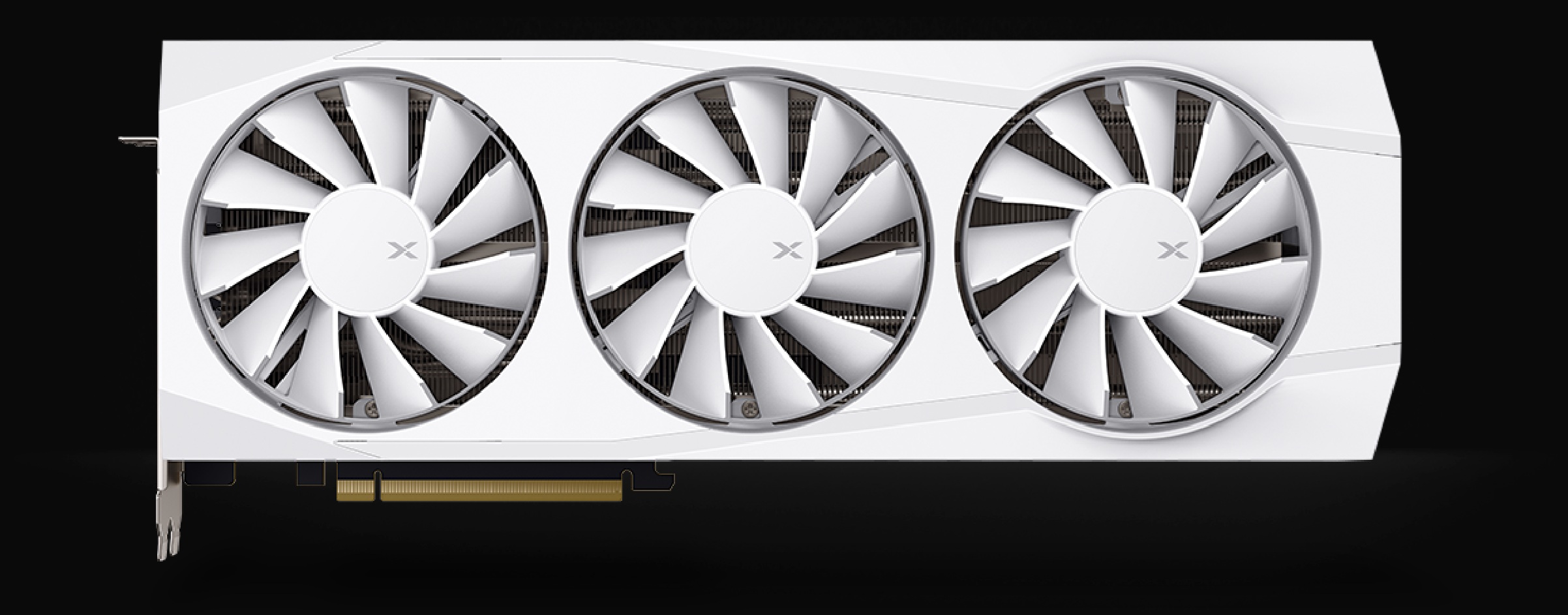 XFX Quicksilver AMD Radeon RX 9070XT White Gaming Edition Graphics Card