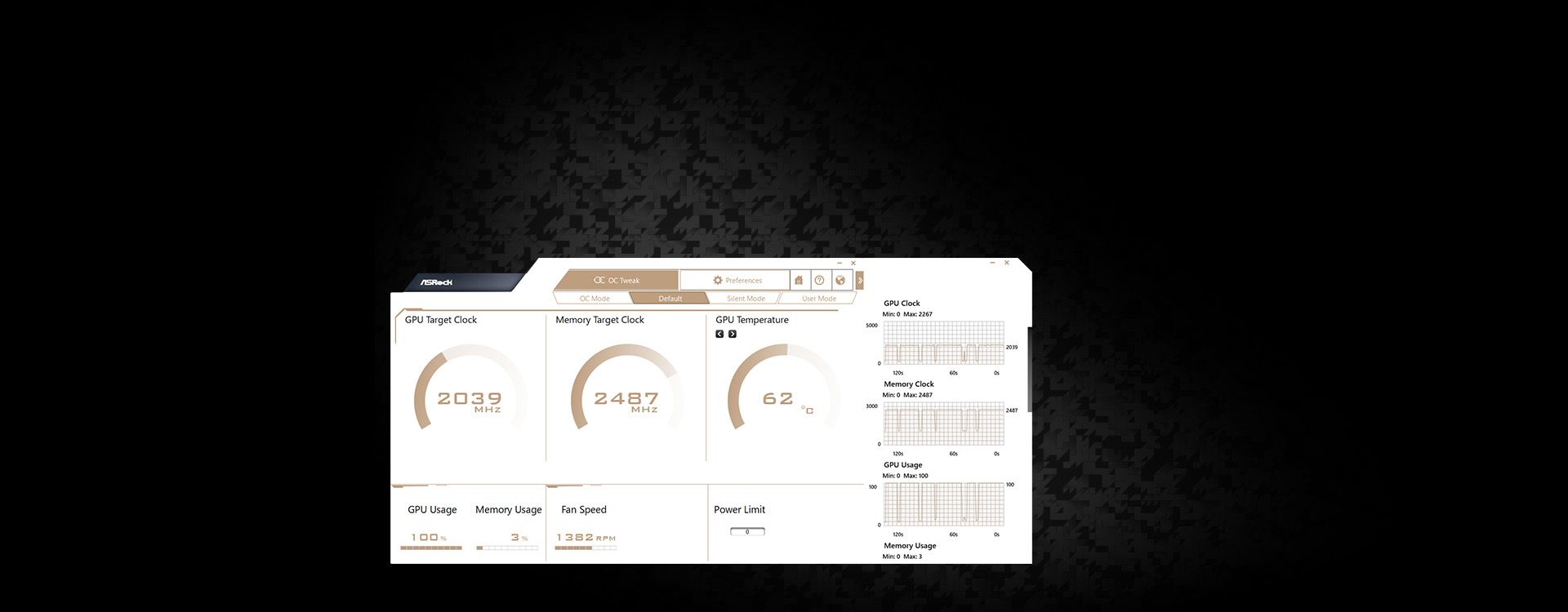 ASRock AMD Radeon™ RX 7900 GRE Steel Legend 16GB OC Video Card