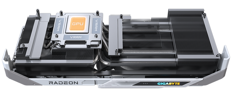 GIGABYTE Gaming Radeon™ RX 9070 XT GAMING OC ICE 16G Graphics Card