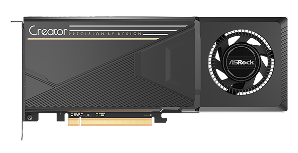 ASRock Creator Radeon AI Pro R9700 R9700 CT 32GB Graphics Card