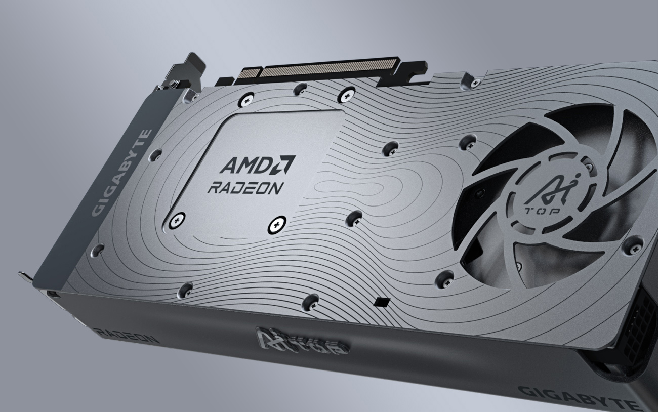 GIGABYTE AI TOP Radeon AI Pro R9700 Video Card
