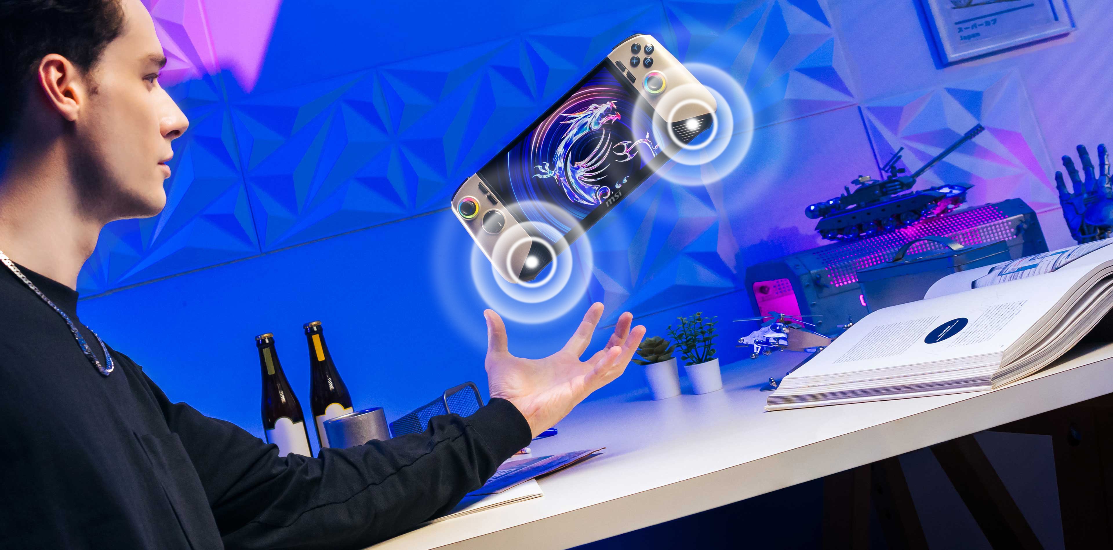 MSI Claw 8 AI+ Handheld Gaming Console