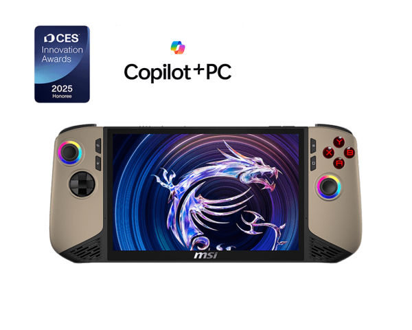MSI Claw 8 AI+ Handheld Gaming Console