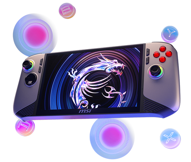 MSI Claw 8 AI+ Handheld Gaming Console