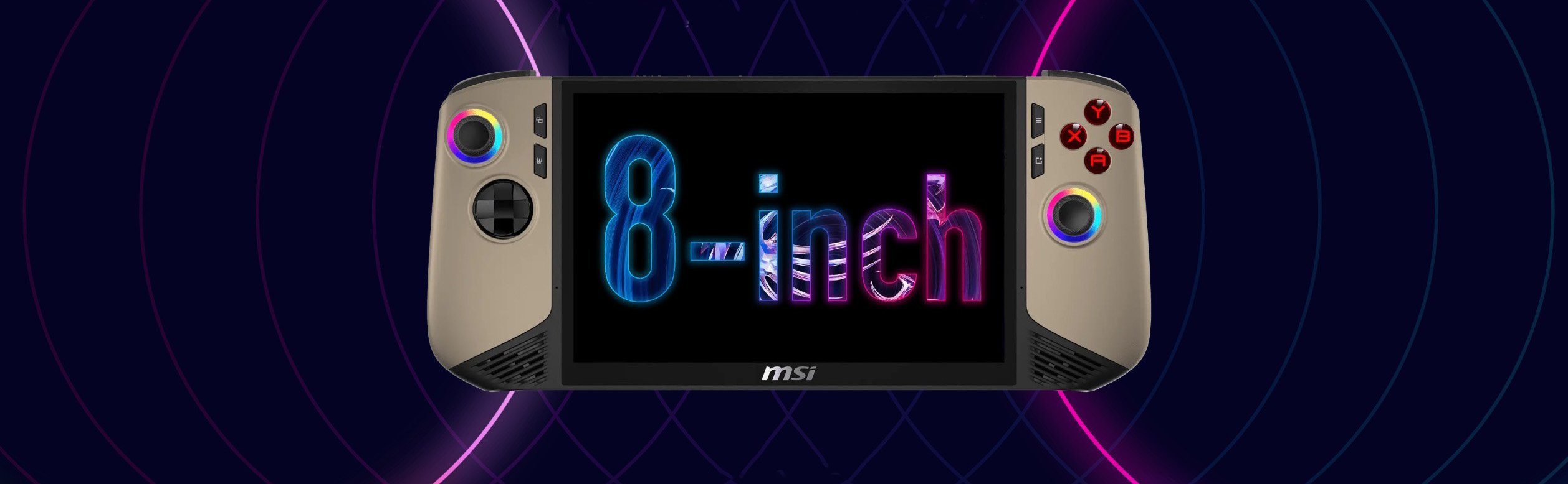 MSI Claw 8 AI+ Handheld Gaming Console