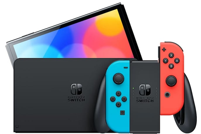  Nintendo Switch™ with Neon Blue and Neon Red Joy‑Con™ :  Everything Else