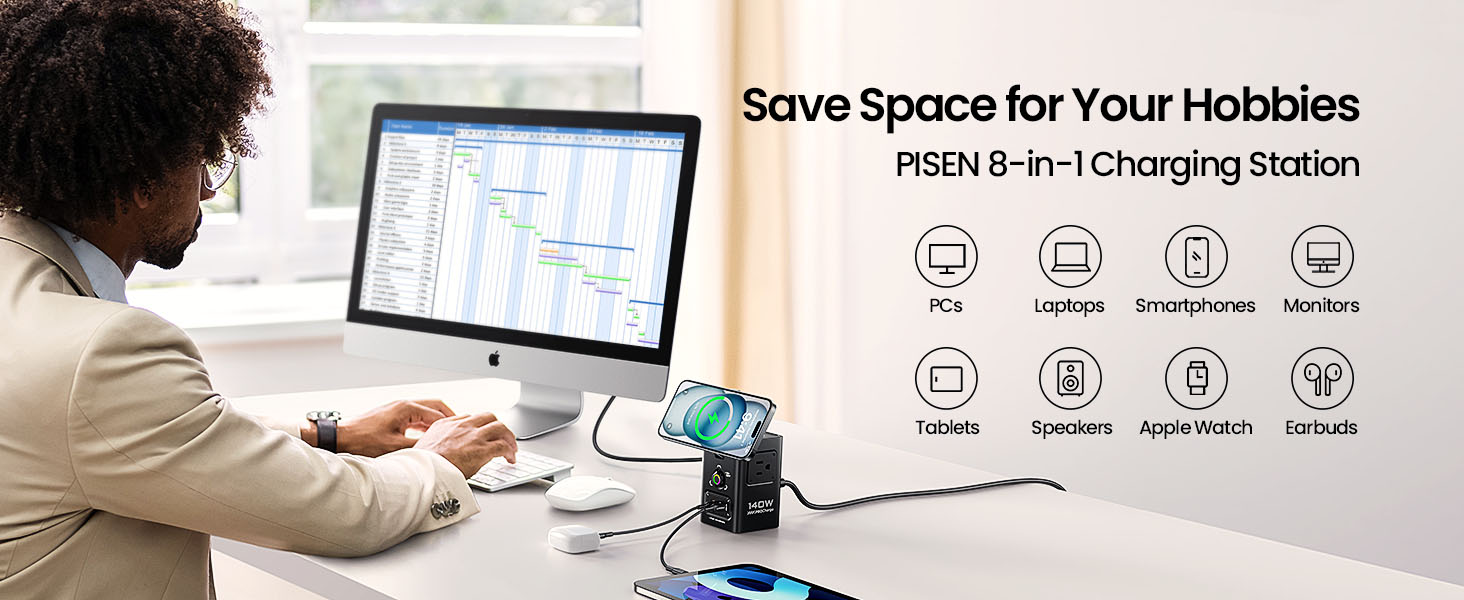 Pisen 140W Mega Charging Hub