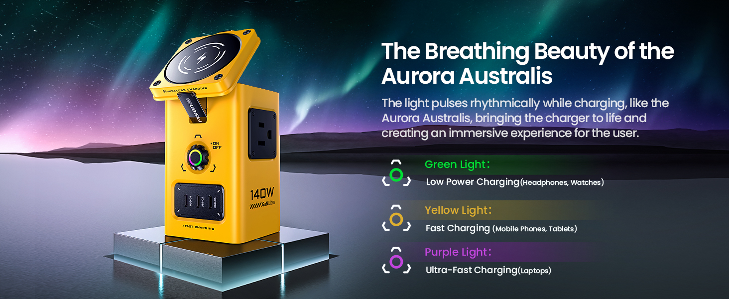 Pisen 140W Mega Charging Hub