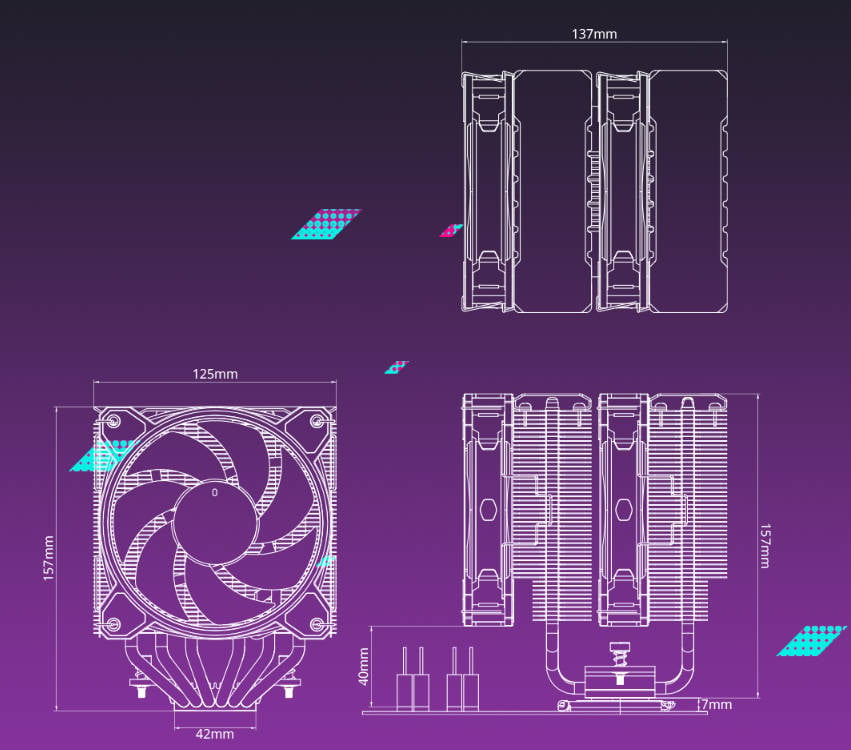 Cooler Master Hyper 622 Halo White