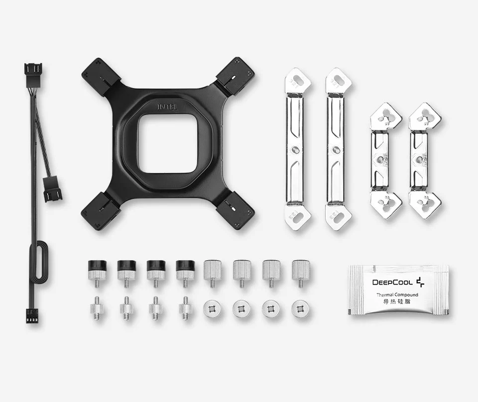 Screws and brackets for installation