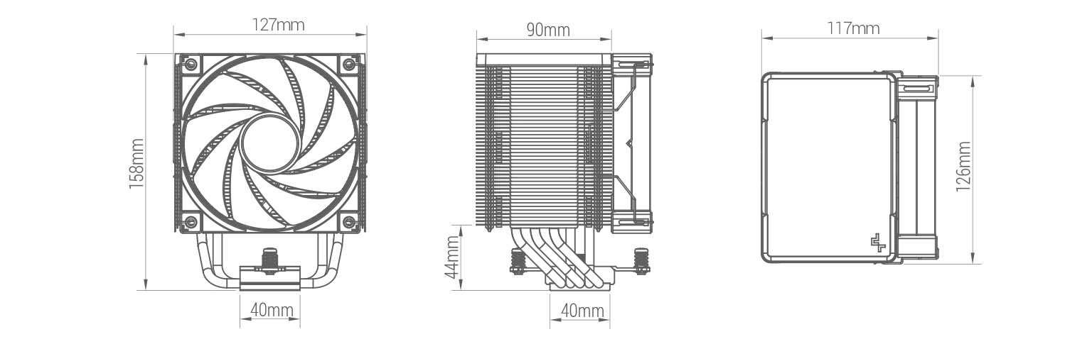 DeepCool AK500 CPU Cooler
