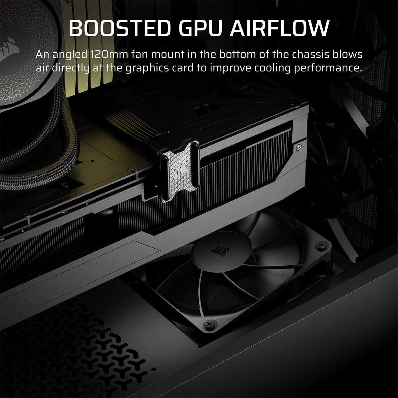 CORSAIR 3200D RS Mid-Tower PC Case - Smoke