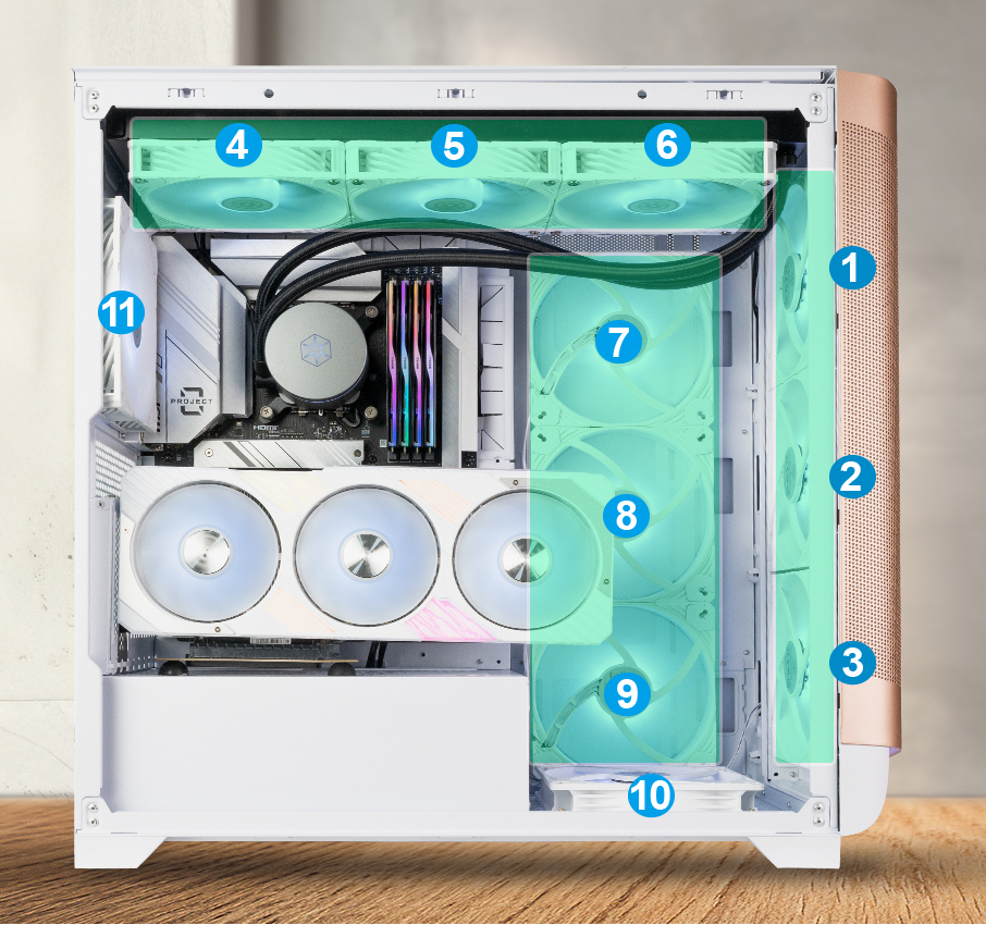 Substantial Cooling Capabilities