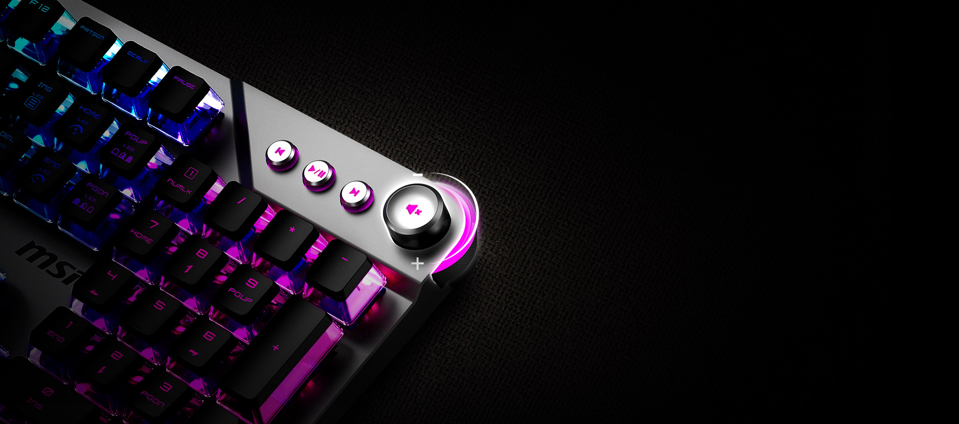 MSI Vigor GK71 Sonic Blue Switches