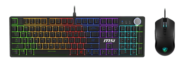 MSI Forge GK110 & GM320 Combo - Gaming Keyboard & Mouse Set