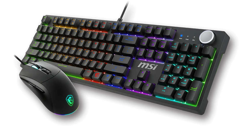 MSI Forge GK110 & GM320 Combo - Gaming Keyboard & Mouse Set