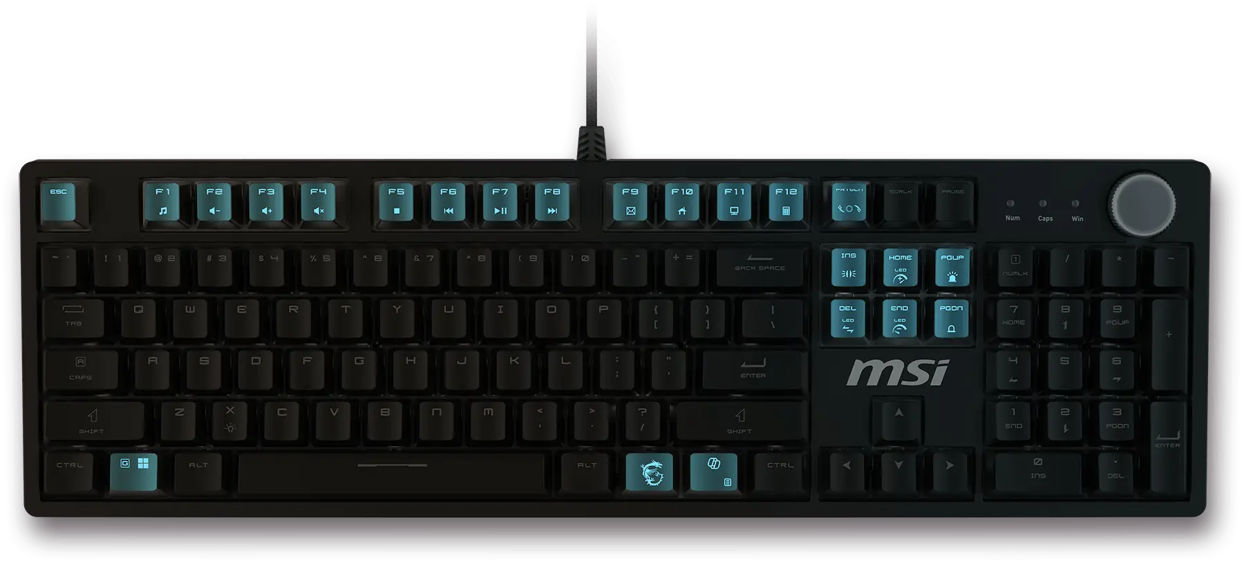 MSI Forge GK110 & GM320 Combo - Gaming Keyboard & Mouse Set