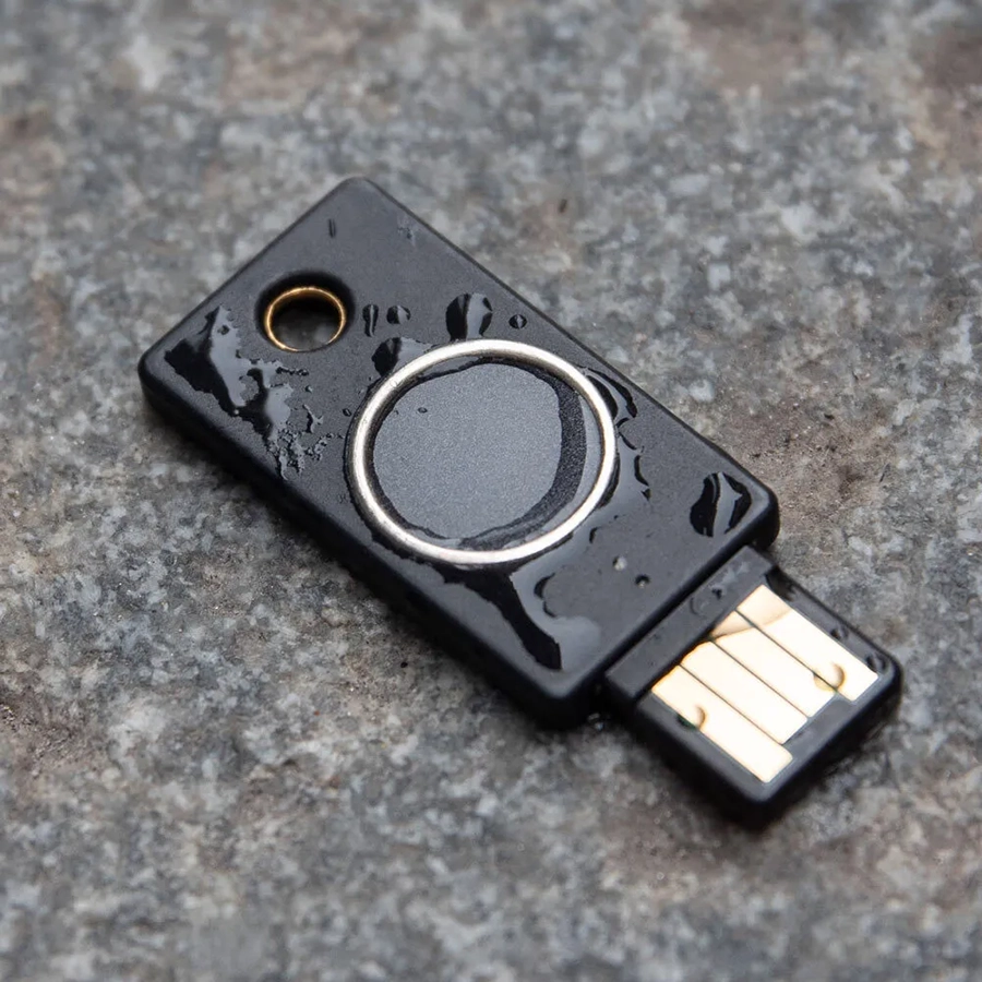 YubiKey Bio Series - FIDO Edition USB-A Multi-Factor Authentication MFA Security Key and Passkey