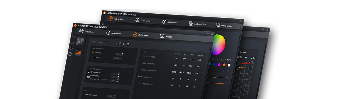 GIGABYTE Control Center