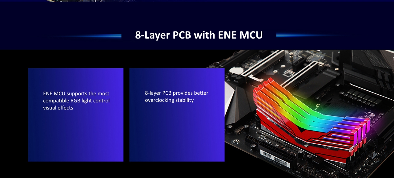 8-Layer PCB with ENE MCU