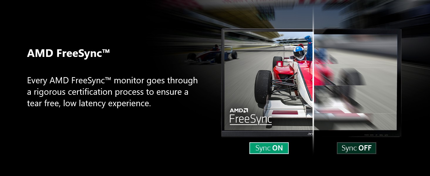 AMD FreeSync on/off comparison