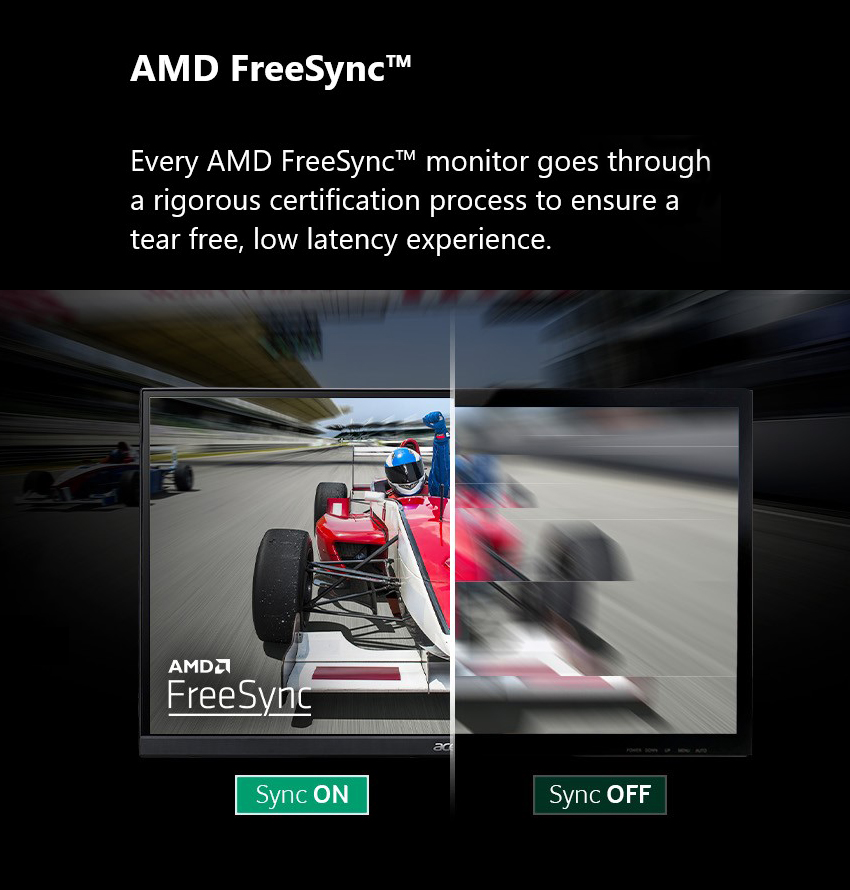 AMD FreeSync on/off comparison