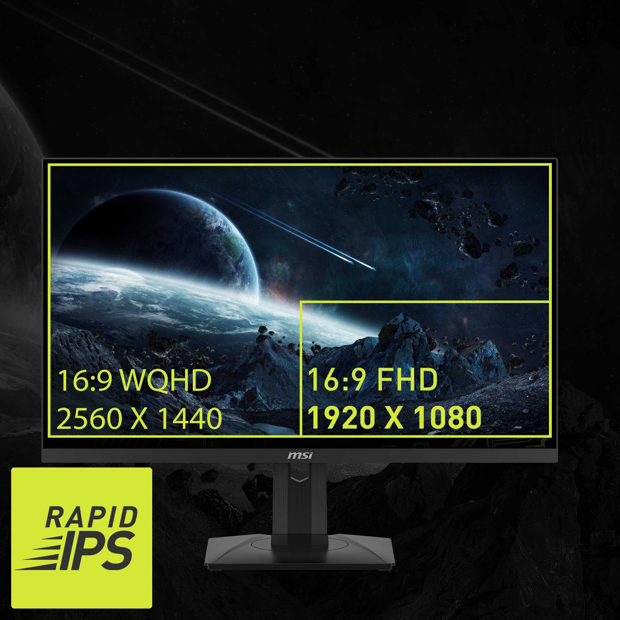 27inch WQHD Rapid IPS Panel