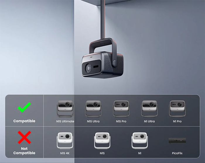 JMGO Ceiling Mount for Projector Bracket