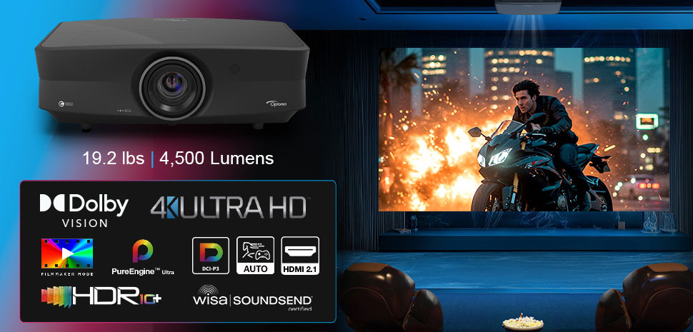 Optoma UHZ68 Home Theater Projector