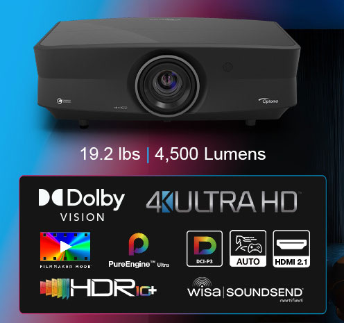 Optoma UHZ68 Home Theater Projector