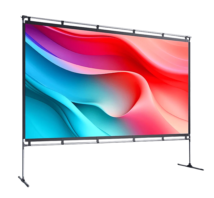 JMGO 100 inch-Portable-Projector Screen