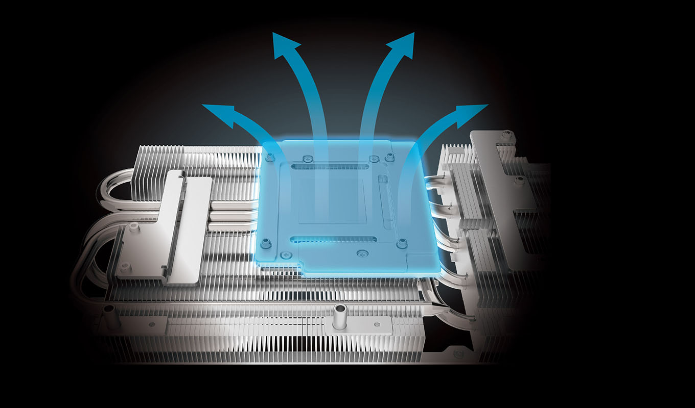 GPU Direct-Contact Copper Plate