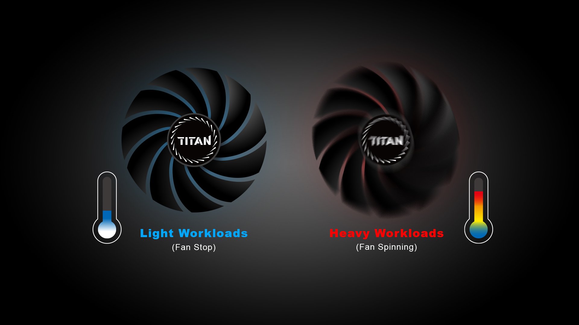 How fan works under different temperature