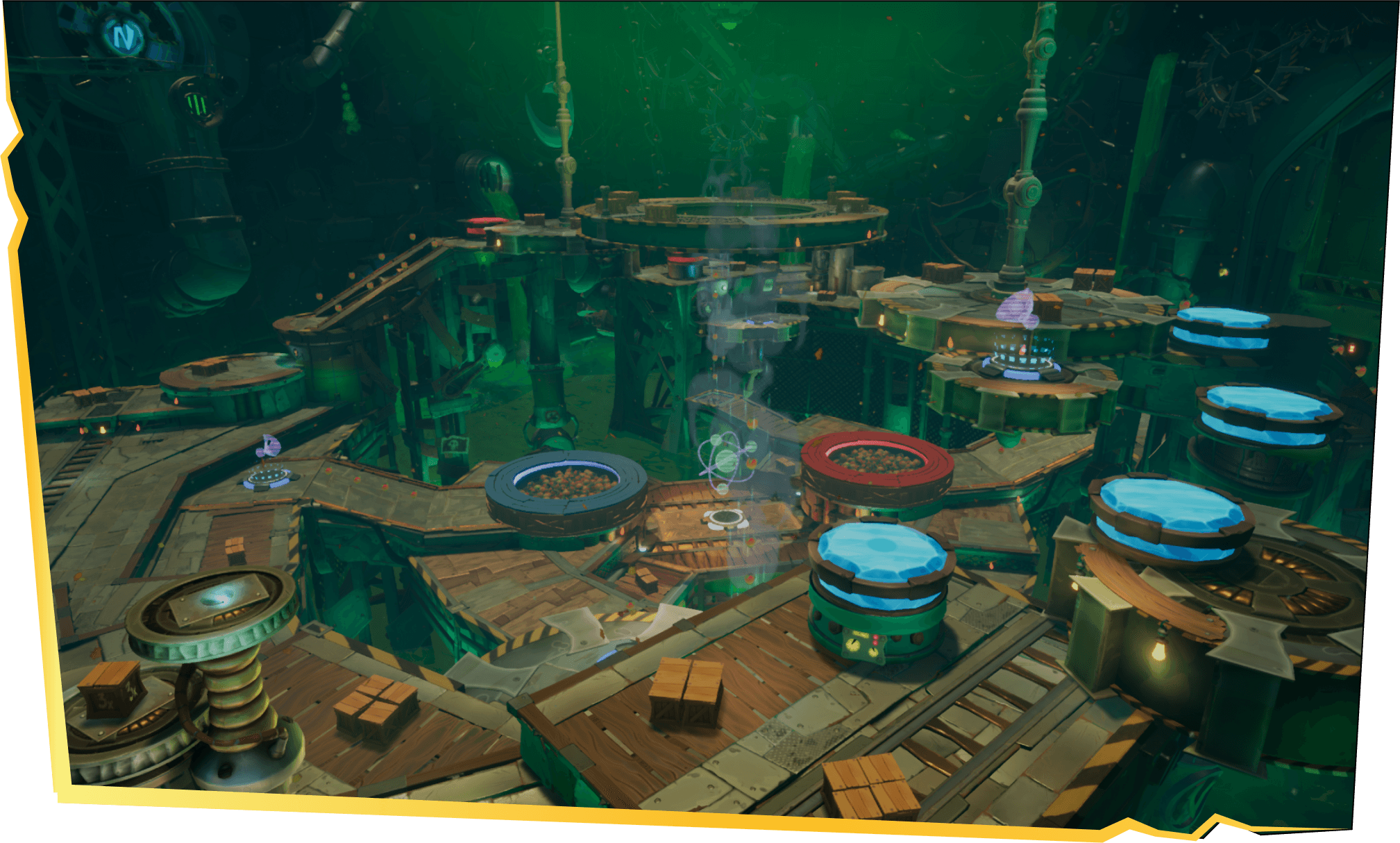 Map: WASTE DEEP