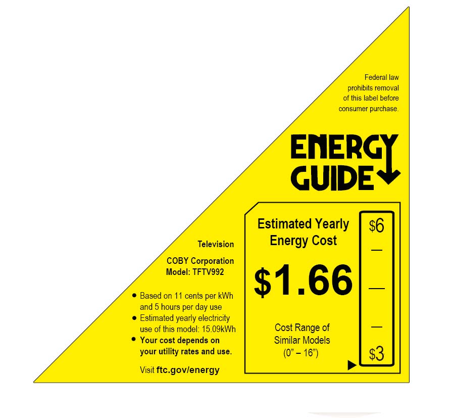 Coby 9" Portable Digital LCD TV