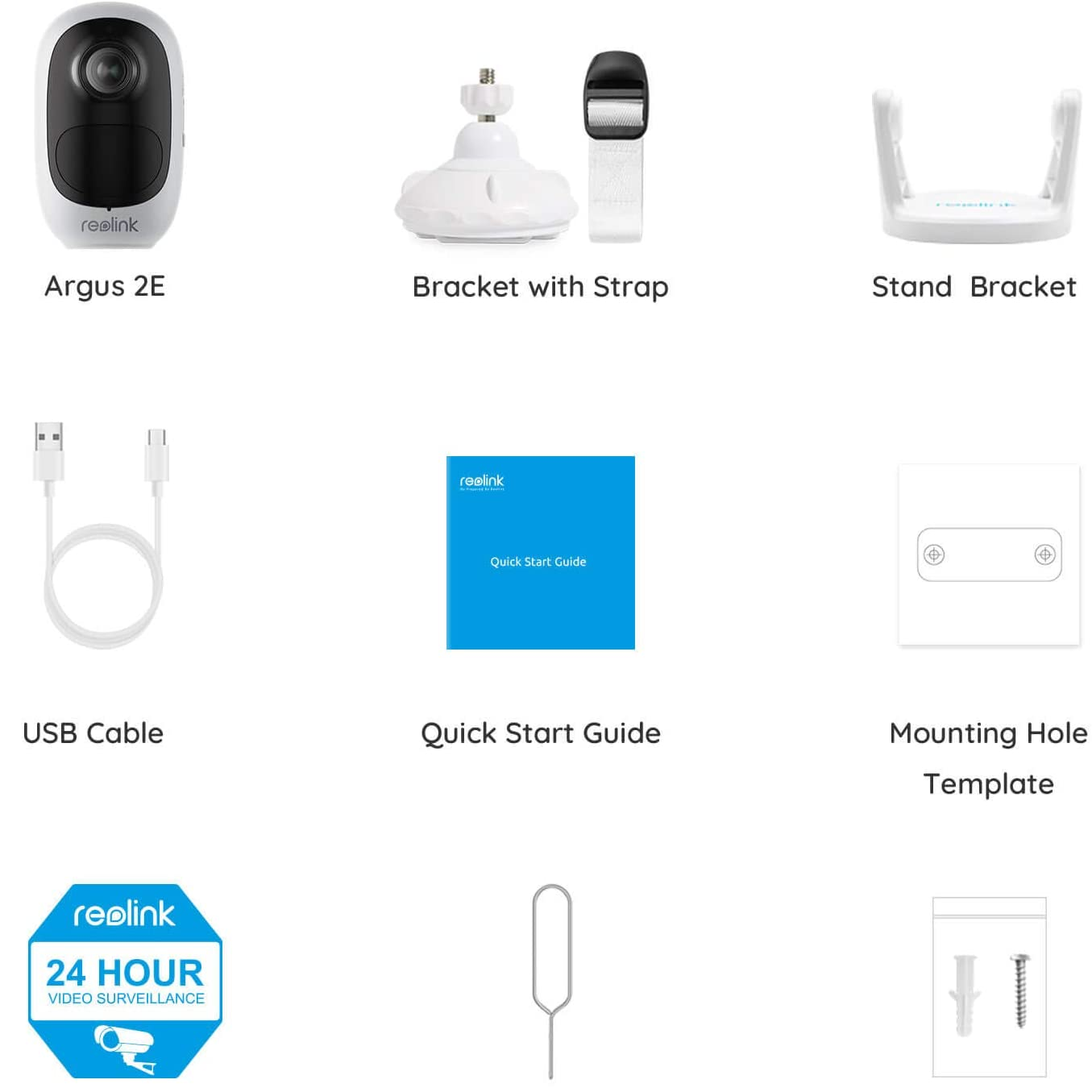 Reolink 1080p HD Outdoor Wireless Rechargeable Battery Security IP Camera Night Vision PIR Motion Detection 2-Way Audio, Support... 